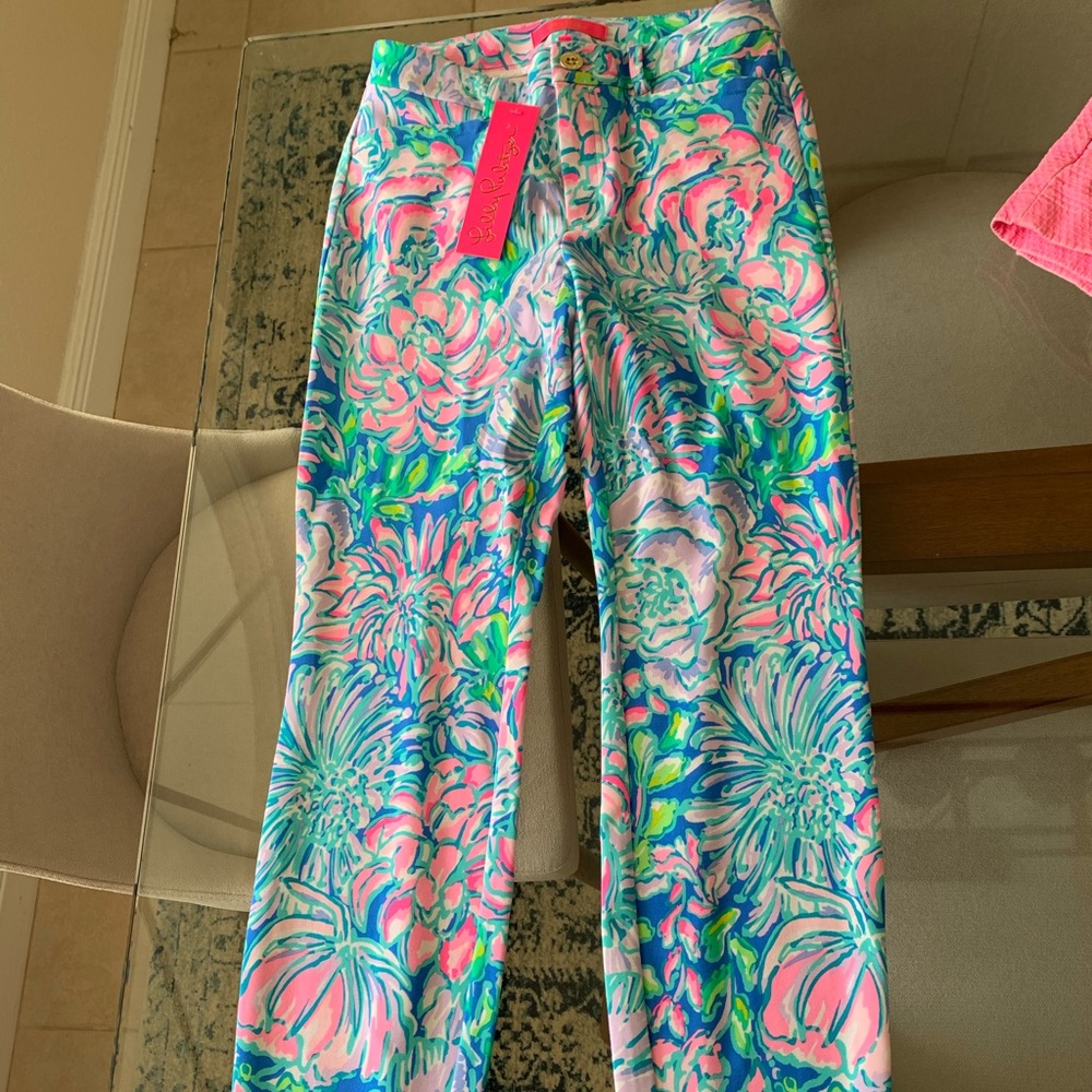 Lilly Pulitzer Kelly crop pant 29”